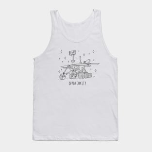 Opportunity White Tank Top